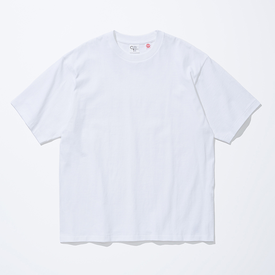 【CRC】USAコットン丸胴半袖Tシャツ ホワイト